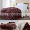 2015 Hot Sale Ultra Soft China Factory Bedding Set 100% Polyester Flannel Printed Cow Fleece Blanket Wholesale
