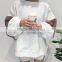 B33747A wholesale women balloon sleeve thick pullover fur sweatshirts