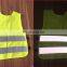 100%polyester pull-over reflective kid vest for outdoor activities