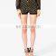 High-Waisted Flat Stud Shorts CSS0091