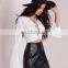Images of ladies casual tops flare sleeves plain crop tops wholesale