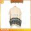 China Wholesale Knitting Patterns Cardigan Sweater Ladies Poncho Sweater With Tassels