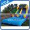 Outdoor Colorful Commercial Grade Inflatable Water Slides/ Wet Slide