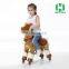 HI outdoor playground ride on mechanical horse furry animal for children