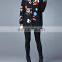 2016 New Fashion Women Bomber Jackets Plus Size Outwear China Supplier Autumn Ladies Print Jacket