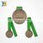 Professional Custom Copper Medal for Powerlifting Game