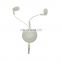 High quality super bass Retractable Earphones With mic Magnet