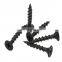 black gypsum screw wood drywall screw