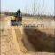 Made in China 4 wheel excavator with 0.3m3 bucket capacity