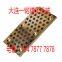 JSP skateboard JSP copper plate JSP graphite copper plate JSP self-lubricating slider JSP copper-based inlaid graphite.