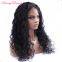 Water Wave Full Lace Wigs 100% Natural Human Hair Weaving Extensions