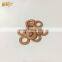Engine spare part diesel fuel injector copper washer fit for 4JJ1 injector 8-98011604-5 095000-6980