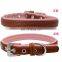 Double Layer Pet PU Creative Collar Comfortable Leash Training Dog Rope Pet Neck Chain Pet Supplies