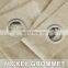 Premium workmanship nickel grommet custom window linen voile panel curtain