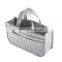grey color tote bag in backpack small women felt storage bags fashion handbag