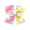 8 inch JoJo Bows Splashed paint Pattern for Girls Bundle Best Stocking Filler Gift For Girls
