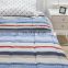 100%cotton striped printed home hotel washed bedding sets
