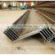 Z type/shape steel sheet pile