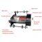 FM360 340mm Width Single/Double Sided laminating  4 rubber roller   Hot & Cold Roll Laminator  For Paper