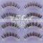 Human hair eye lashes individual false eyelashes