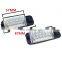 2PCS For BMW E36 Led License Plate Light 18SMD White 12v Number Plate Lamp Bulbs For BMW E36 318i 318is 318ti 325i M3,92-98