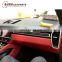 High quality Pors Caye 9y0 carbon finber Interior trim for Pors Caye 9y0 carbon finber Interior door panel decoration