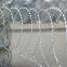 High Security Razor Wire Hot Dipped Galvanized Concertina Garden Fence With Razor Clips