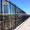 High quality galvanized powder coated 1.8m*2.4m design metal frame steel fence