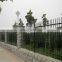 Galvanized Steel Picket Fence PVC coated steel fence Zinc steel fence