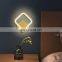 Acrylic modern minimalist bedside led wall lamps for decoration