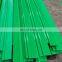 customized cnc green conveyor side uhmwpe plastic linear guide