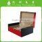 Sale! Fashion Red and White PU Leather Surface Gift Packaging Box