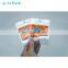 Customized soft plastic bait bags for fishing glossy surface zipper bags
