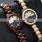 Wholesale BOBO BIRD Mens Watch Custom Quartz Japan Miyota Movement Natural Wood Watch