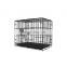 Top quality cheap single door folding portable stainless steel capsule travel cage pet backpack pet supplies bird nest