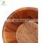 Wholesale High Quality Large Acacia Wood Wave Serving Bowl For Fruits Salads