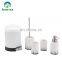 Fashion Design Household Bathroom Chinese Drawing Ceramic Toilet Brush Toilet Bowl Brush Toilet Brush with Holder