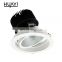 HUAYI Indoor Down Light Hotel Home Ceiling Round 80w Adjustable Recessed LED Downlight