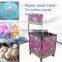 cheap flower shape gas cotton candy floss machine for sale