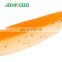 JOHNCOO 65mm 2.1g Fishing Lure Soft Bait T Tail Soft Worm Swimbait soft Plastic Lure