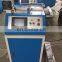UGS2080S Belt Conveyor Stacker Computerized Ultrasonic Fabric Cloth Trademark Label Cutting Machine, Digital Satin Ribbon Cutter
