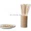 100% Bamboo Disposable Round Chopsticks Wrapped in PE Plastic Sleeve