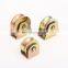 Heavy Duty Castor Swivel Furniture No Hub Rollers Fly Wheel Steel Rim V Belt Spoke Sheave Cast Iron Pulley Wheel For Chain Block