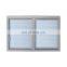 Commercial cheap professional square aluminium double glazed fixed window with blind built-in manufacturer china