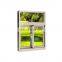 Broken bridge aluminum alloy with insulating glass and anti-radiation layer sliding window