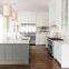 Custom made modern dark grey modular storage wall cupboard wood kitchen cabinet