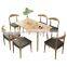 Luxury Solid wood dining table modern tables rectangular dining tables wooden stable design