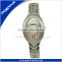 Steel Band MOP Oval Dial Women China Watch