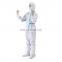 Wholesale Disposable ppe safety clothing waterproof security overalls protection suit with blue rubber