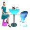 other outdoor furniture /16 color changing bar high chair battery operated power color changing illuminated led tall bar chair